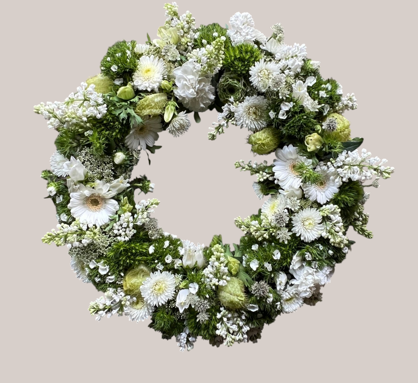 Krans rundpyntet - Billede 11