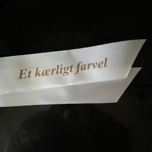 Bånd til begravelse